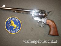 COLT SAA , Cal. .45 LC , werksvernickelt , BJ. 1977 , Peacemaker 