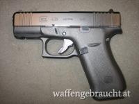 GLOCK 43X , Cal. 9x19 , Slim line Pistole im Komplettset