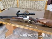 Heym 22S im Kaliber 6,5x57R und 16/70 mit Bauer 4-14x44 mit Absehen 4 und Leuchtpunkt