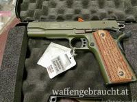 Mauser Modell 1911 OD Green im Kaliber .22lr mit Transportkoffer