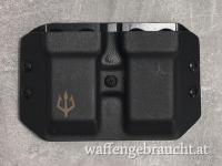 Black Trident Double Mag Carrier