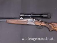 Ferlacher Bockbüchsflinte , Kal 7x57R// 16/70 , mit Kahles 4x32/7A, Fab M.Kruschitz -Ferlach Wien 