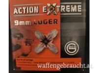 4 Packungen GECO Action extreme expansiv Munition 9mm Luger 9 Para NEUS&B Topshot Sellier Bellot FIOCCHI