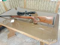 Mauser K98 Jagd im Kaliber 6,5x57R, mit Bauer 4-14x4, Absehen 4 und Leuchtpunkt 