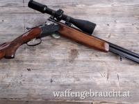 Bockbüchsflinte BRNO CZ Mod. 502.10  im Kaliber  30-06 und  12/70 mit 22.Mag Einstecklauf 