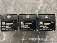 RWS Kegelspitz Geschosse im Kaliber 7,62mm/.30dia mit 10,7g/165gr