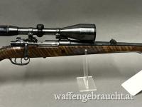 Mauser 98 Kal: 6,5x68, LL 65 cm, Optik Kahles Helia 8x56. 