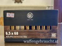 RWS Kegelspitz im Kaliber 6,5x68 mit 8,2g/127g