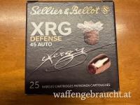 Sellier & Bellot .45 ACP XRG-Defense