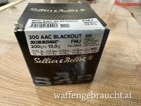 Subsonic Munition .300Blackout S&B 200grs (100Stück im Karton)