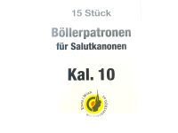 Salutpatronen Kal.10   15Stk.